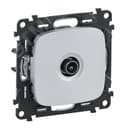 Valena ALLURE Розетка ТВ c топологией звезда 0-2400 МГц С лицевой панелью Алюминий