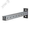 Страт-консоль одиночная усиленная 41х41 L100 s:2,5 мм (тройная перфорация) HD85