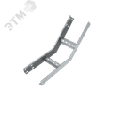 Угол лестничный верт. внутр. 45 гр. 100х150х1,2 мм Быстрый монтаж LNLS45-100-150-1.2 КМ-профиль