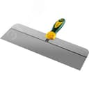 Шпатель фасадный с двухкомпонентной ручкой, нержавеющее полотно, 400мм