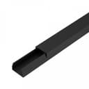 Кабель-канал черный Промрукав 15х10 мм (кратно 2 м.)