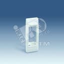 Рамка узкая с суппортом на один узкий модуль для скрытого монтажа, S82C, алюминий Simon