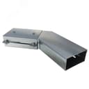 Короб горизонтальный для поворота трассы на 135 У1117 100х50-135 УХЛ1, оцинкованный лист, S1,0 Завод ЭМИ Курган