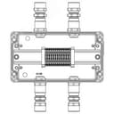 Взрывозащищенная клеммная коробка из алюминия TBE-A-14-(12xCBC.2)-2xKA2MHK(A)-2xKA2MHK(C)1Ex e IIC Т5 Gb / Ex tb IIIC T95°C Db IP66