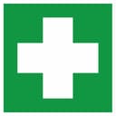 Знак наклейка EC01 "Аптечка первой медицинской помощи" (200х200) ГОСТ 12.4.026-2015 EKF PROxima