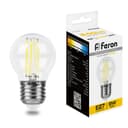 Лампа светодиодная Feron LB509 Шарик E27 9W 2700K 38003