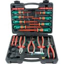 Набор диэлектрический, отверток стержневых и шарнирно-губцевого инструмента, 18 предметов