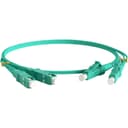 Патч-корд волоконно-оптический (шнур) Hyperline FC-D2-503-LC/PR-SC/PR-H-5M-LSZH-AQ