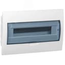 Щит распределительный встраиваемый ЩРв-П-18 IP41 пластиковый белый прозрачная дверь