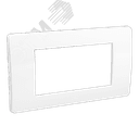 BRAVA Рамка 4 модуля белая 75011W DKC