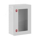 Щит с монтажной панелью ЩМП 600x400x250мм серия ST c прозрачной дверью