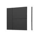 INTELLIGENT ARLIGHT Накладка панели KNX233GSUF Black Backlight IARL IP20 Металл 2 года 051091