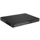 24-портовый гигабитный управляемый коммутатор с PoE, уровень L2 DH-S4228-24GT-240 Dahua
