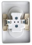 Розетка 2-м СП Хит 16А IP21 250В без заземл. без защ. шторок бел. SE RS16-235-B