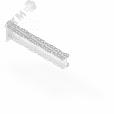 Консоль двойная 85х80 L500 (s:1,5) П-образная усиленная Сендзимир цинк СОЭМИ