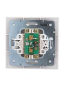 Розетка телевизионная проходная TV СП Mira бел./сер. LEZARD 701-0215-129