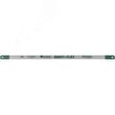 Биметаллическое гибкое полотно по металлу 18 TPI, быстрый рез, 300 мм, волнообразная разводка, 10 шт, Alligator-18