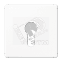 Крышка к выключателю для замочного механизма белая