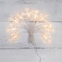 Гирлянда светодиодная Звездочки 15 м 10 LED прозрачный ПВХ цвет свечения теплый белый 2 х АА батарейки не в комплекте NEONNIGHT 303091