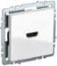 BRITE Роз. HDMI РHDMI-0-БрБ бел. IEK (BR-H10-K01)