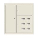 Щит этажный 6 кв. слаботочка слева RAL9002 (1000х950х150) EKF PROxima