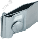 Держатель проводника круглого 6-10мм для фальца прямой h=60мм оцинкованная сталь HDZ IEK