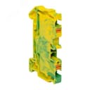 Клеммная колодка пружинная 4 Push-in земля EKF