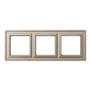 Рамка 3-поста, термопласт, шампань, Eco Deco