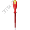 Отвертка диэлектрическая SL2.5х75 мм Онлайт (OHT-Otd01-SL2.5-75)