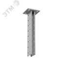 Страт-стойка двойная усиленная 41х41 L250 мм s:2,5 (тройная перфорация) HD85 КМ-профиль