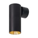 Светильник Feron ML1015 настеннопотолочный под лампу GU10 черный золото 51385