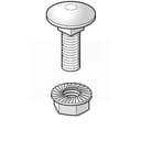 Винт и гайка с зубч. VMК 6х10 (уп=100 шт) VMK6.10 Вергокан Россия