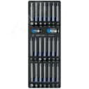 Набор вставок (бит) 10 мм, TORX, SPLINE, HEX, ложемент, 44 предмета