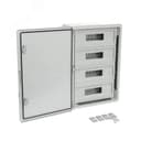 Корпус пластиковый распределительный ЩРН-60 IP65 серая дверь 600х400х200