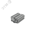 Клемма TC 1-1 пружинная, сечение 35 мм. кв., оранжевая