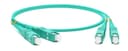 Патч-корд волоконно-оптический (шнур) MM 50/125(OM3) Hyperline FC-D2-503-SC/PR-SC/PR-H-50M-LSZH-AQ