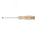 Отвертка с деревянной рукояткой ударная SL 9,0Х1,2