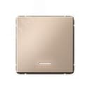 ARTGALLERY 1-клавишный выключатель с подсветкой, сх.1а, 10АХ, механизм, песочный