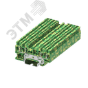 Клемма TC 2-2 земля, сечение 2,5 мм. кв., желто-зеленая