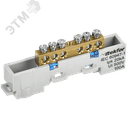 TEKFOR Шина N ноль неизолированная на универсальном держателе 6х9-6-С IEK