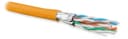 Кабель витая пара Hyperline UFTP4-C6A-S23-IN-LSZH-OR-500 (500 м)