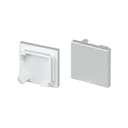 Заглушка SLKANTH16S10 SQUARE глухая Arlight Пластик 053566