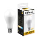 Лампа светодиодная Feron LB100 Шар E27 25W 2700K 25790