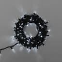 Гирлянда модульная Дюраплей LED flashing NeonNight 20м черный КАУЧУК 200 LED БЕЛЫЙ 315175