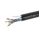LAN Кабель SUPRLAN Median FTP 5e 4x2xAWG24 Cu PE Out. T-FG8 (трос) 305м (RUS) (01-1035-1)