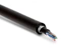 Кабель витая пара 4х2х0,51 Hyperline UUTP4-C5E-S24-ARM-OUT-PE/PE-BK Черный