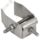 Держатель проводника круглого 6-10мм для конструкций h=70мм нержавеющая сталь IEK