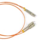 Патч-корд оптический LSZH, дуплексный, LC/PC-SC/PC, MM 50/125, 3м LANMASTER LAN-2LC-2SC/OM2-3.0