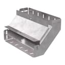 Угол вертикальный внутренний 90 градусов с крышкой Стандарт 300х80 Промрукав