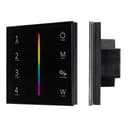 Панель Arlight SMARTP22RGBWGIN Black 1224V 4x3A Sens 24G IP20 Пластик 033766